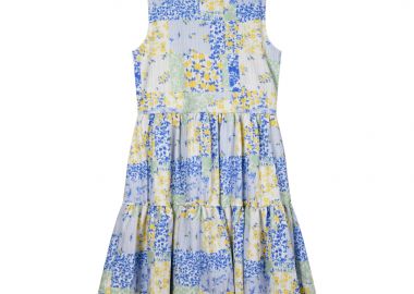 Παιδικό αμάνικο εμπριμέ φόρεμα για κορίτσι | ΕΜΠΡΙΜΕ - Energiers - 